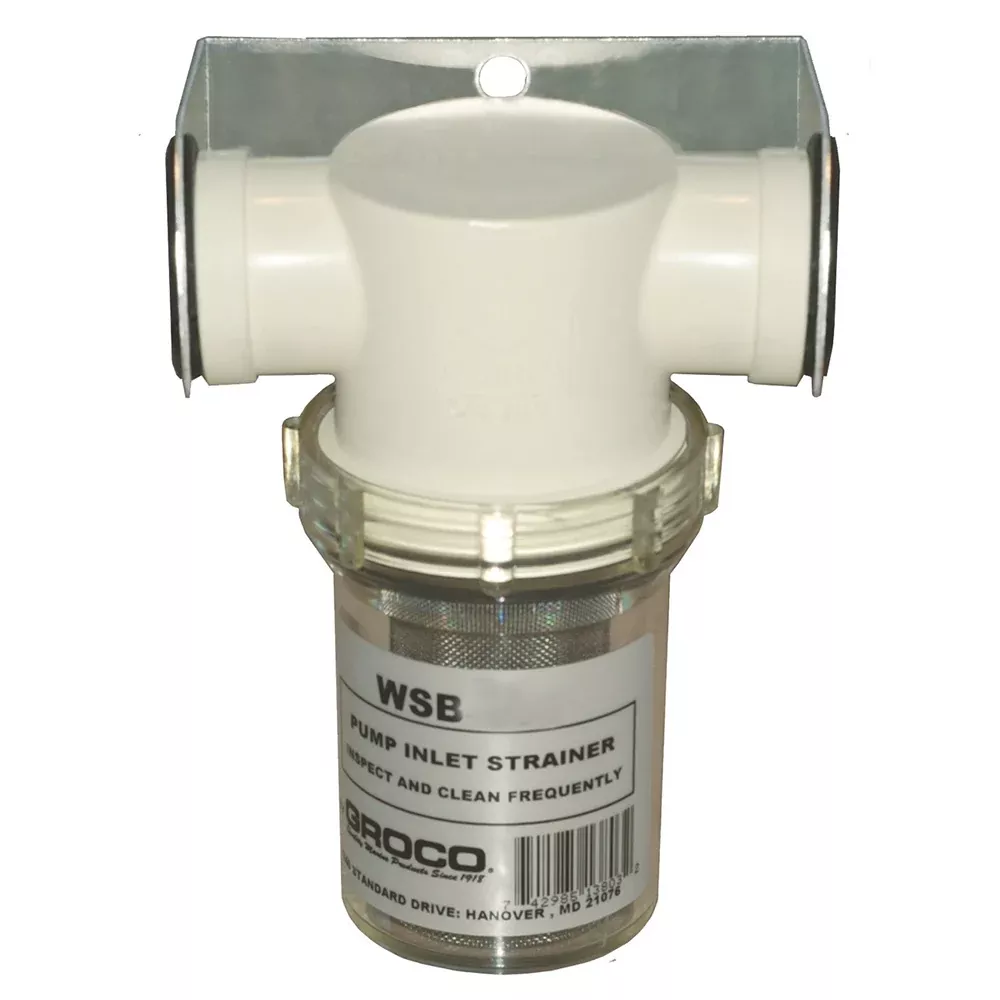 groco-1-1-4-quot-fresh-water-strainer-w-plastic-basket GROCO 1-1/4" Fresh Water Strainer w/Plastic Basket