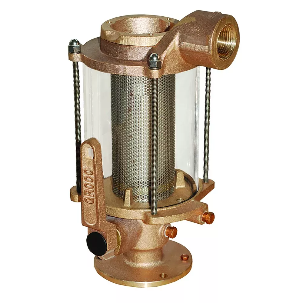 groco-1-quot-ball-valve-seacock-amp-raw-water-strainer-combo GROCO 1" Ball Valve/Seacock & Raw Water Strainer Combo