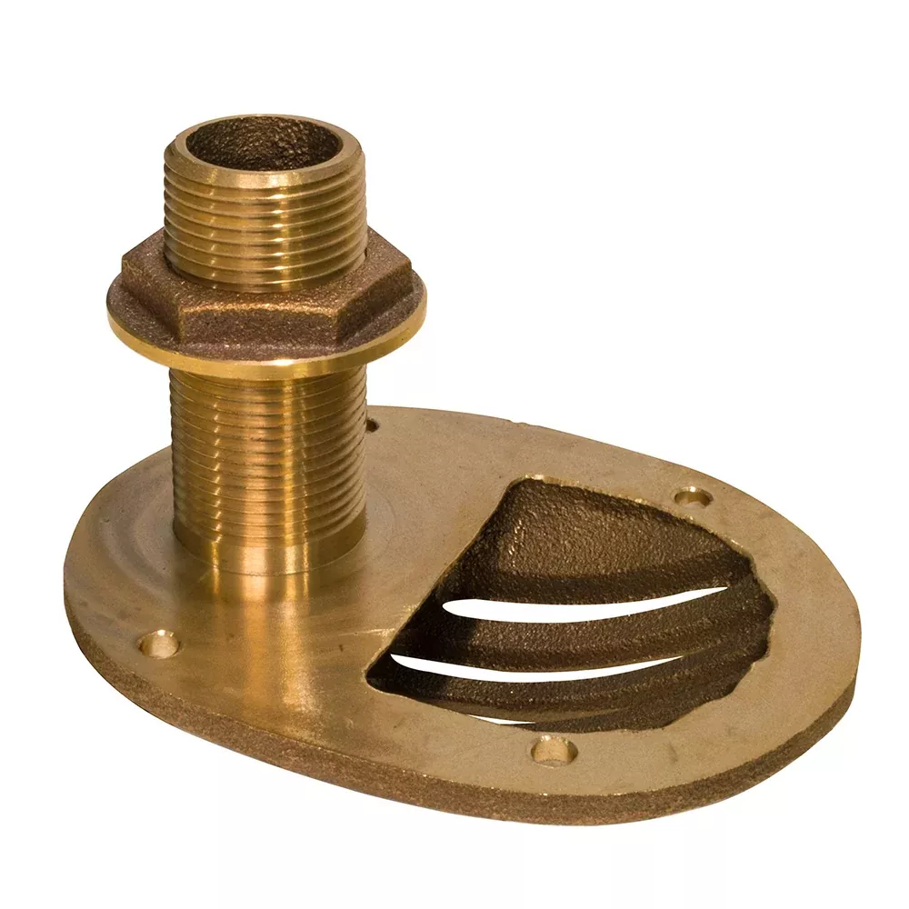 groco-3-4-quot-bronze-combo-scoop-thru-hull-w-nut GROCO 3/4" Bronze Combo Scoop Thru-Hull w/Nut