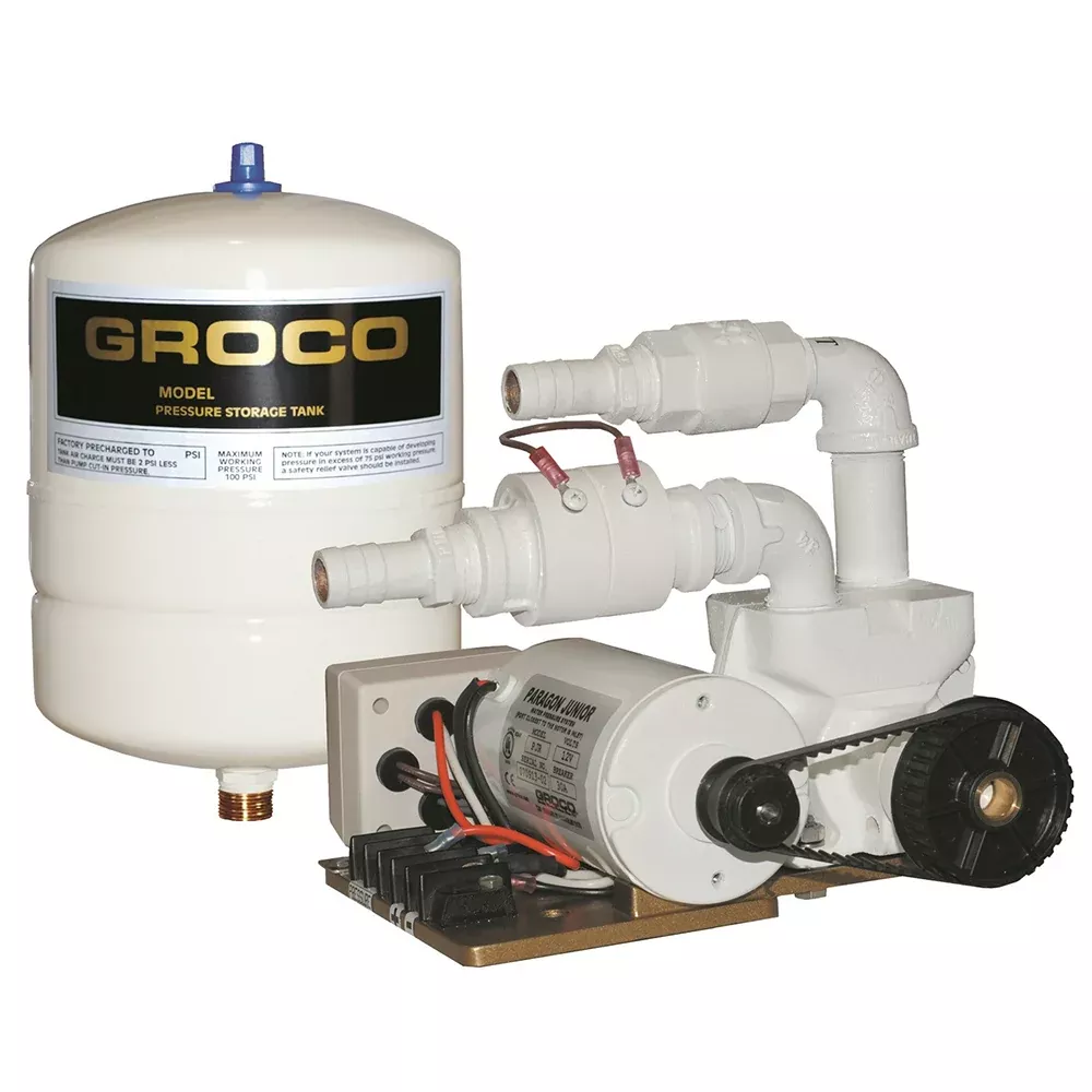 groco-paragon-junior-12v-water-pressure-system-1-gal-tank-7-gpm GROCO Paragon Junior 12v Water Pressure System - 1 Gal Tank - 7 GPM