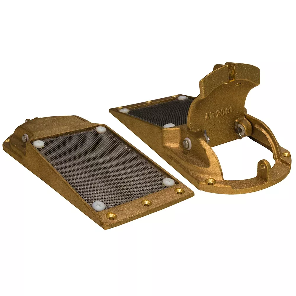 groco-perforated-hull-strainer-w-access-door-3-quot-max-thru-hull GROCO Perforated Hull Strainer w/Access Door 3" Max Thru-Hull