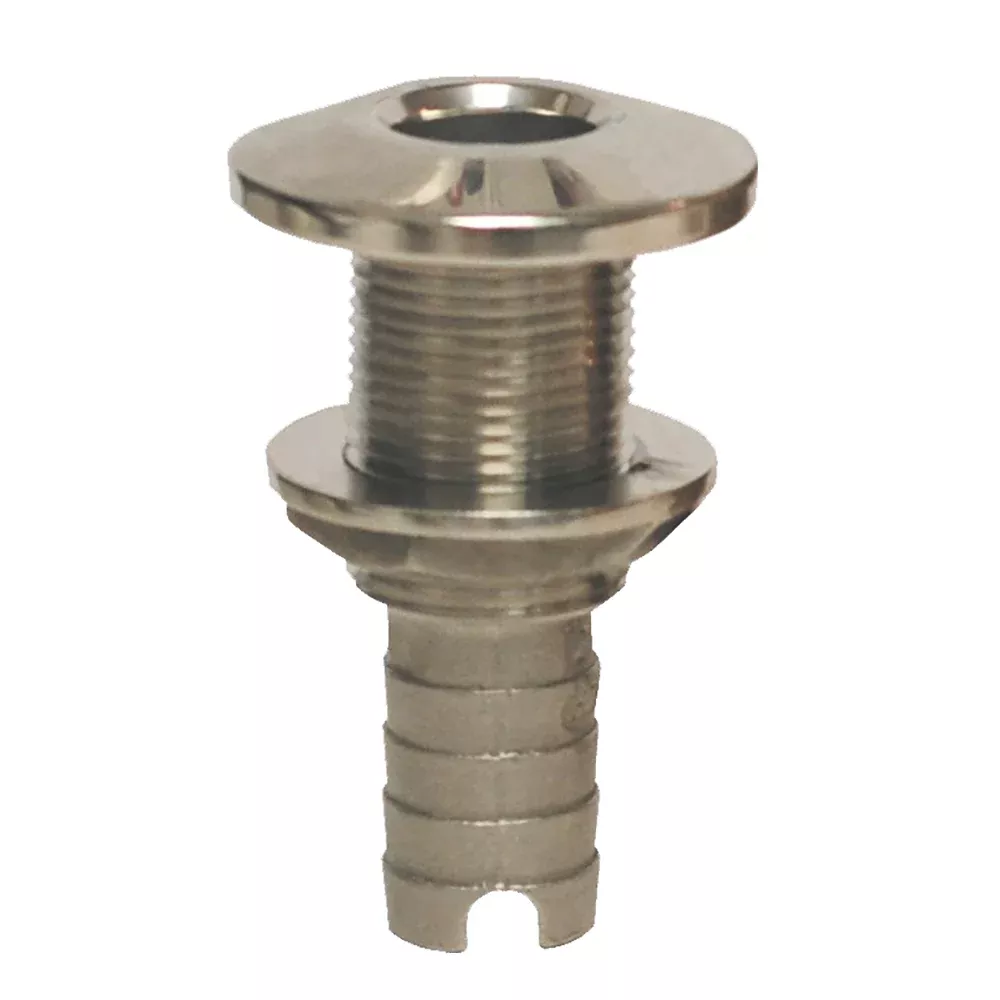 groco-stainless-steel-hose-barb-thru-hull-fitting-1-2-quot GROCO Stainless Steel Hose Barb Thru-Hull Fitting - 1/2"