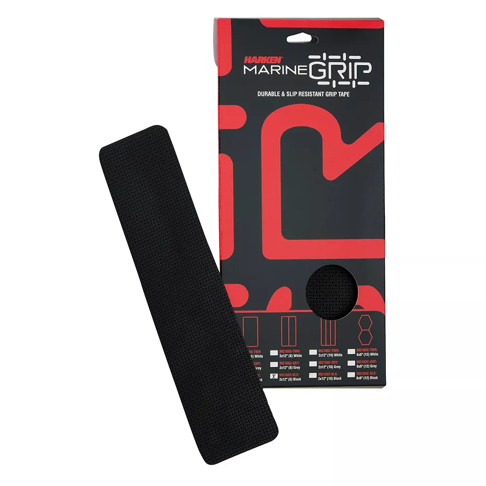 harken-marine-grip-tape-3-x-12-quot-black-8-pieces Harken Marine Grip Tape - 3 x 12" - Black - 8 Pieces