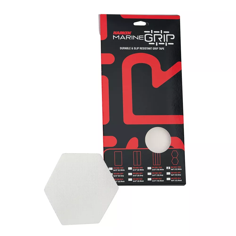 harken-marine-grip-tape-honeycomb-translucent-white-12-pieces Harken Marine Grip Tape - Honeycomb - Translucent White - 12 Pieces