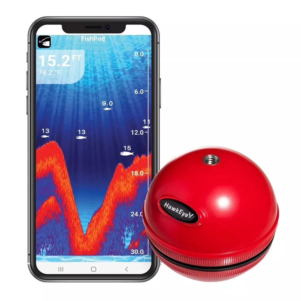 hawkeye-fishpod-reg-5x-bluetooth-fishfinder HawkEye FishPod® 5X Bluetooth Fishfinder