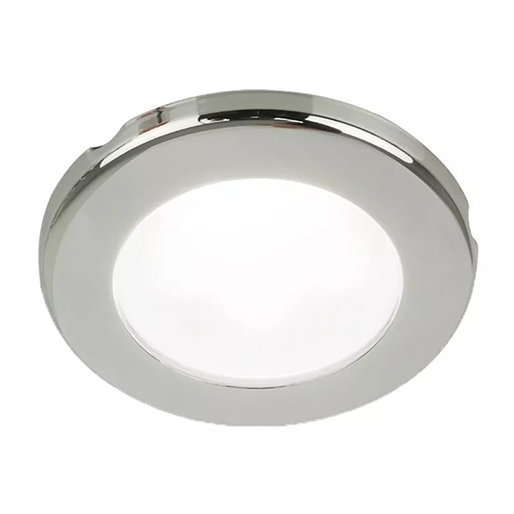 hella-marine-euroled-75-3-quot-round-screw-mount-down-light-white-led-stainless- Hella Marine EuroLED 75 3" Round Screw Mount Down Light - White LED - Stainless Steel Rim - 12V