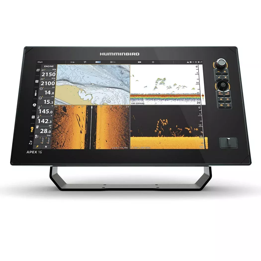 Humminbird APEX 16 MSI+ Chartplotter - 16" Full HD Touchscreen