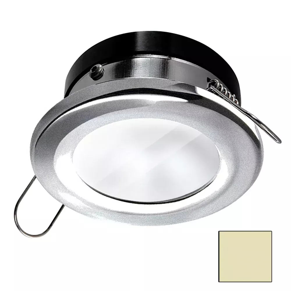 i2systems-apeiron-4-5w-spring-mount-light-round-warm-white-brushed-nickel-finish i2Systems Apeiron 4.5W Spring Mount Light Round - Warm White - Brushed Nickel Finish