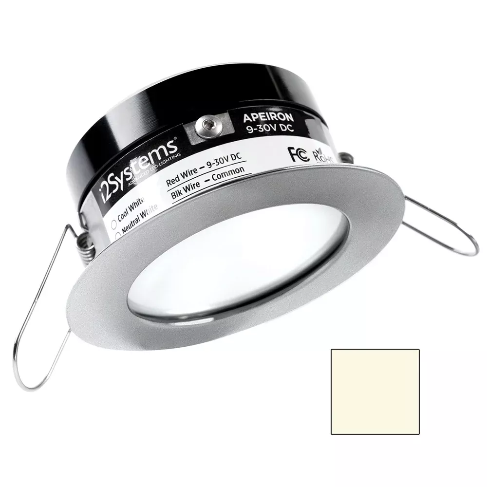 i2systems-apeiron-pro-a503-3w-spring-mount-light-round-neutral-w i2Systems Apeiron PRO A503 - 3W Spring Mount Light - Round - Neutral W