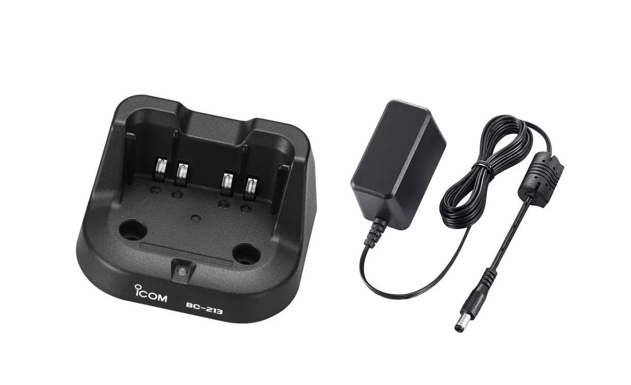 icom-bc213-rapid-charger-with-bc123sa-110v-adapter Icom BC213 Rapid Charger with BC123SA 110v Adapter