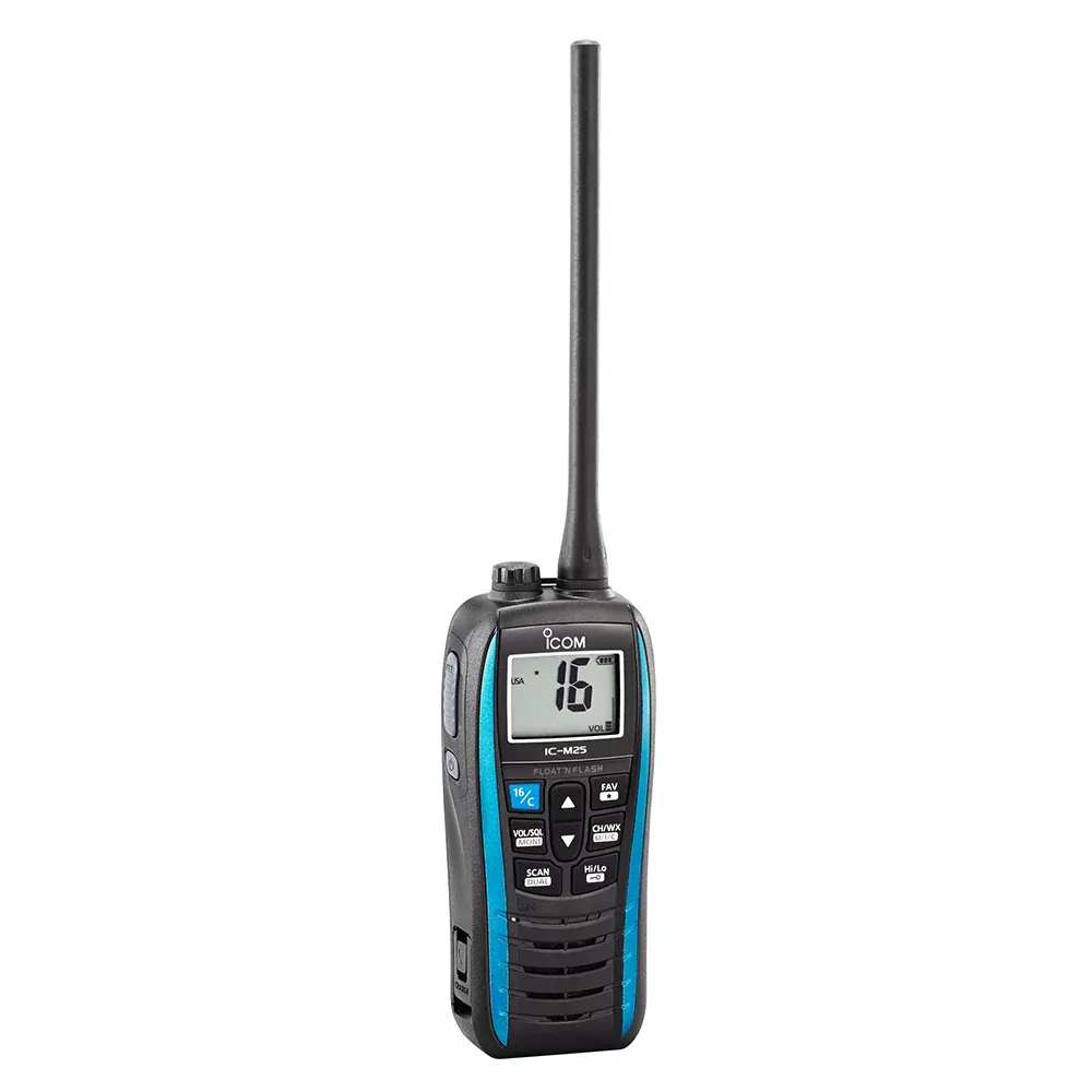 icom-m25-floating-handheld-vhf-marine-radio-5w-marine-blue Icom M25 Floating Handheld VHF Marine Radio - 5W - Marine Blue