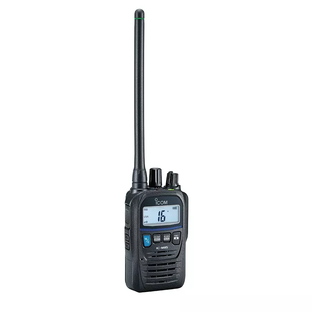 icom-m85ul-intrinsically-safe-ultra-compact-handheld-vhf-marine-radio-w-5w-power Icom M85UL Intrinsically Safe, Ultra Compact Handheld VHF Marine Radio w/5W Power Output