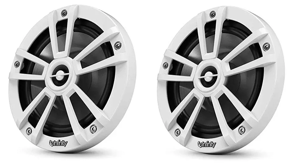 infinity-inf622mwb-6-5-bulk-pack-white-speaker-pair-no-wire-no-screws Infinity INF622MWB 6.5 Bulk Pack White Speaker Pair No Wire No Screws