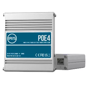 Iris Four Channel Uplink Power Over Ethernet Switch