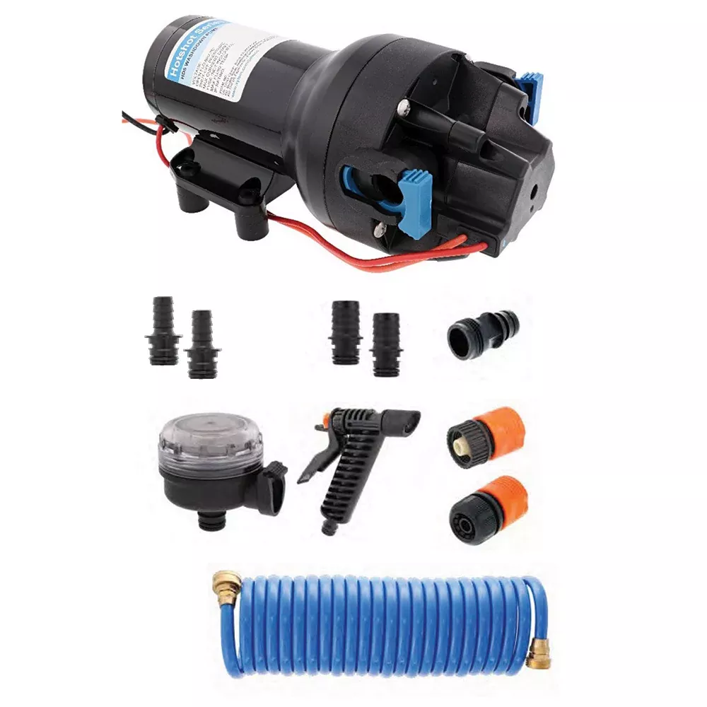 jabsco-hotshot-hd5-heavy-duty-washdown-pump-kit-w-25-hosecoil-12v-5gpm-70psi Jabsco HotShot HD5 Heavy Duty Washdown Pump Kit w/25' HoseCoil - 12V - 5GPM - 70PSI