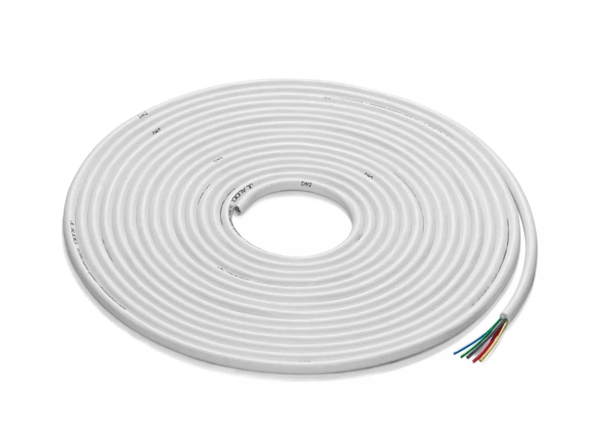 jl-audio-25-ft-6-conductor-white-multifunction-cable JL Audio 25 ft 6-Conductor White Multifunction Cable