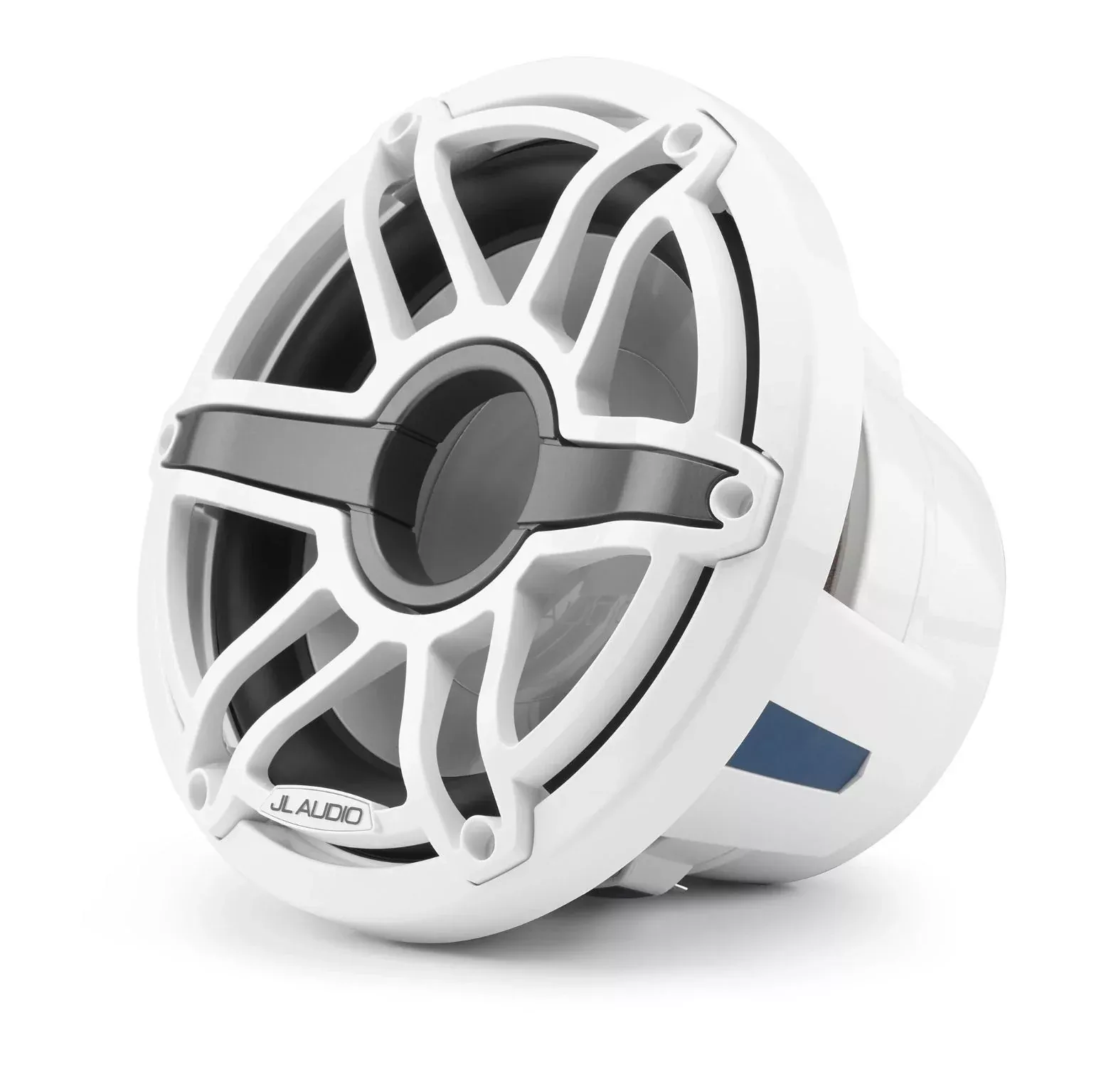 jl-audio-m6-10in-subwoofer-with-white-sport-grille JL Audio M6 10in Subwoofer with White Sport Grille