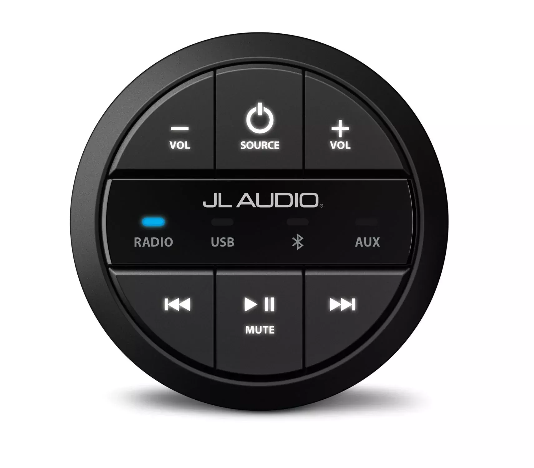 jl-audio-mmr-20-be-round-wired-remote-mediamaster JL Audio MMR-20-BE Round Wired Remote for MediaMaster