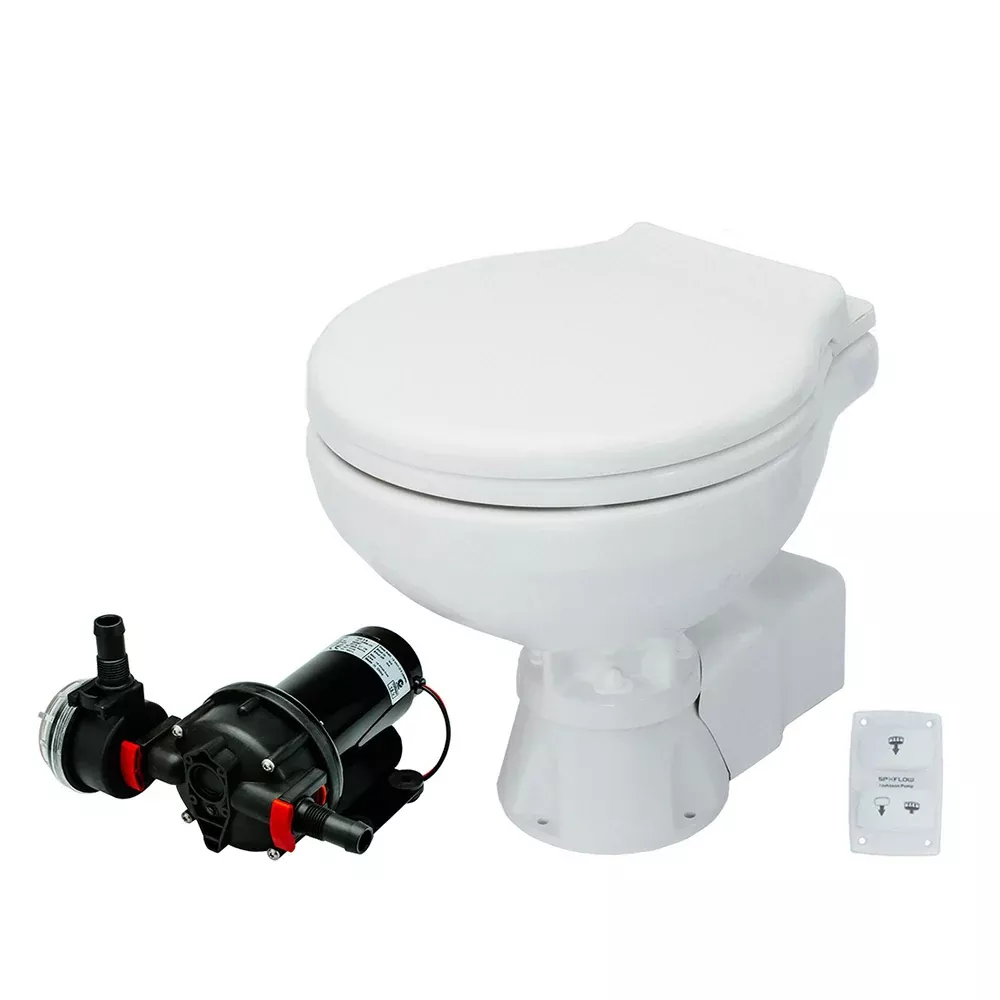 Johnson Pump AquaT Toilet Silent Electric Compact - 24V