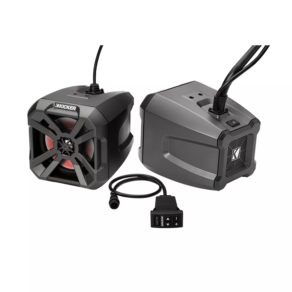 kicker-6-5-quot-led-powercan-powersports-bluetooth-speakers-black KICKER 6.5" LED PowerCan Powersports Bluetooth Speakers - Black