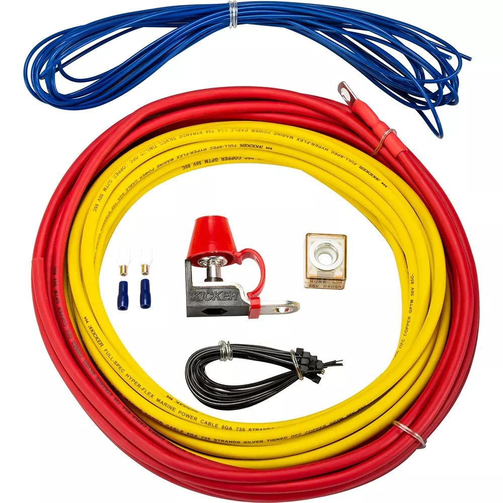 kicker-kmpk8-8awg-amp-power-kit KICKER KMPK8 8AWG Amp Power Kit