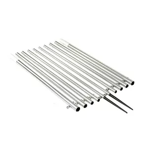 Lees 185 Bright Silver Standard Poles f Sidewinder AP3918