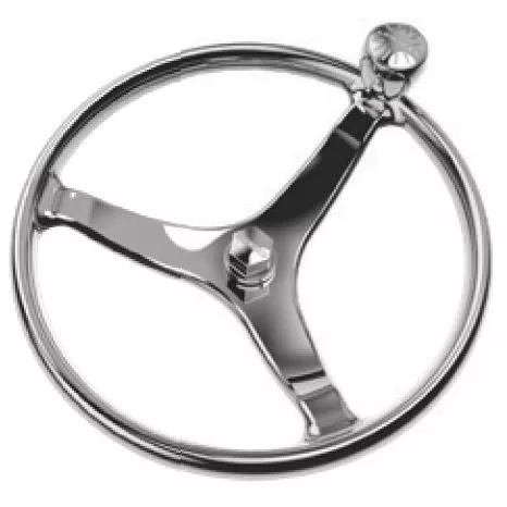 lewmar-15-5-power-grip-wheel-5-8-nut Lewmar 15.5 Power Grip Wheel 5/8 Nut