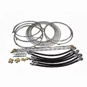 Load Rite Stainless Steel Break Lines Tri Axle Kit