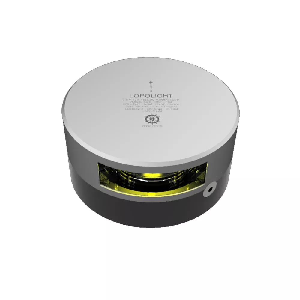 lopolight-135-stern-towing-light-2nm-silver-housing-single-horizontal-mount Lopolight 135° Stern Towing Light - 2nm - Silver Housing - Single Horizontal Mount