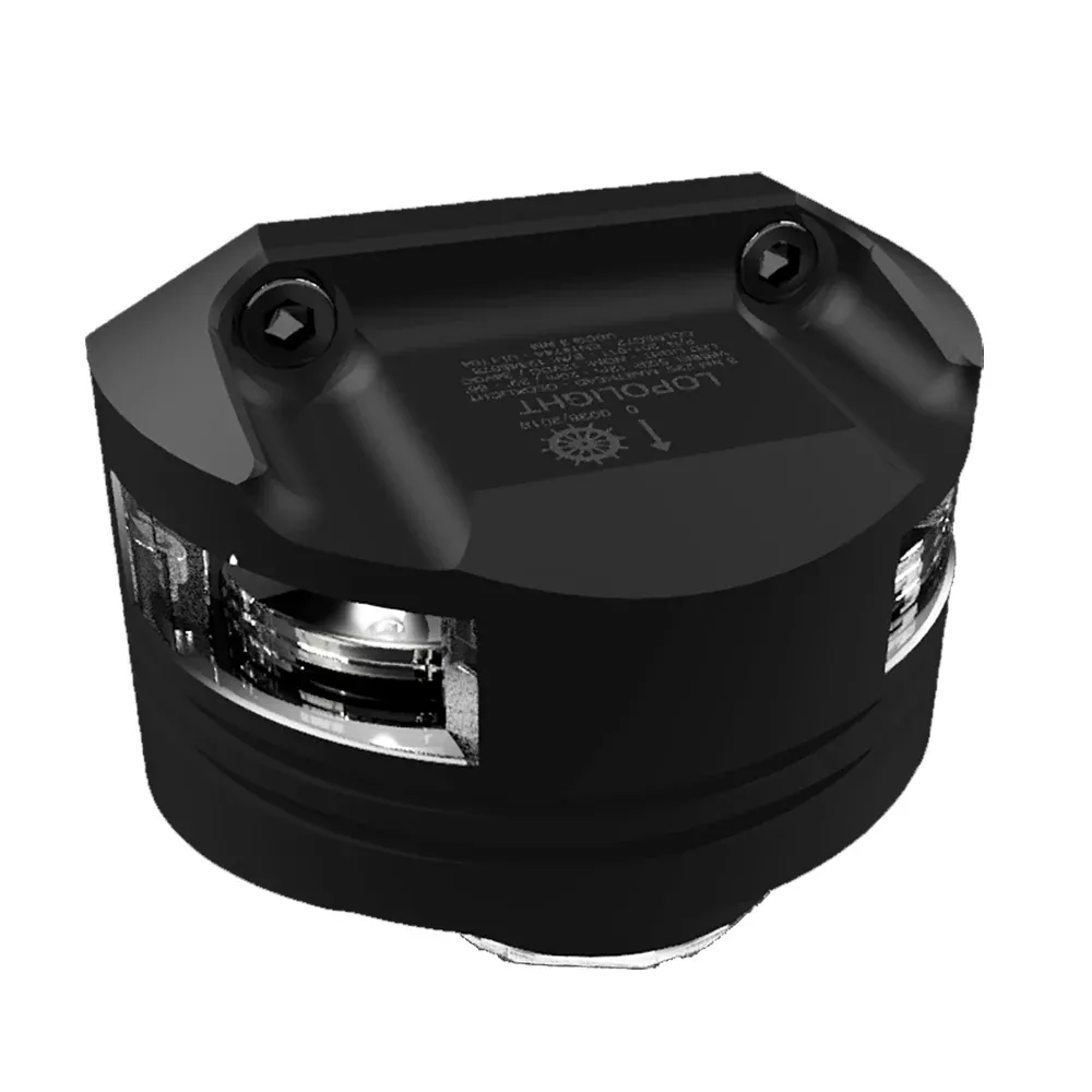 lopolight-masthead-light-w-6w-decklight-3nm-15m-cable-black-housing Lopolight Masthead Light w/6W Decklight 3nm - 15M Cable - Black Housing