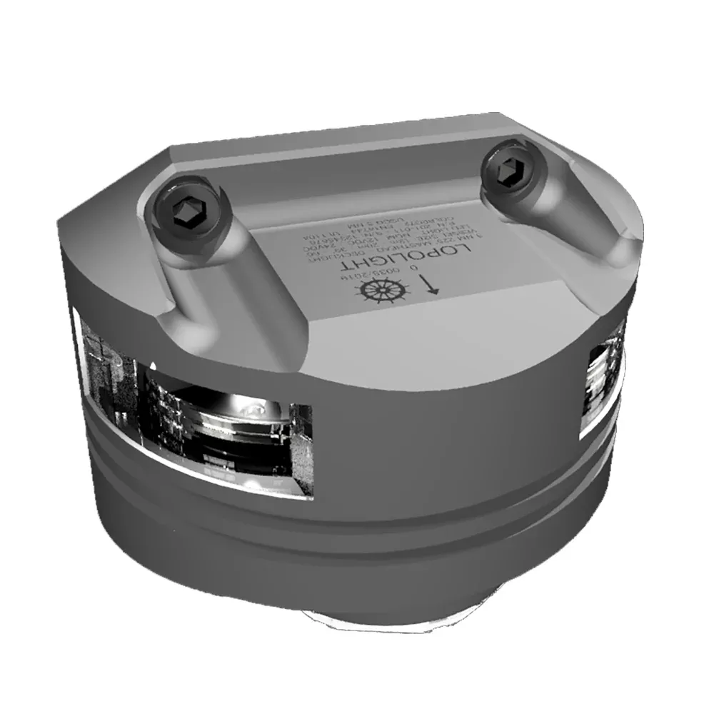 lopolight-masthead-light-w-6w-decklight-3nm-15m-cable-silver-housing Lopolight Masthead Light w/6W Decklight 3nm - 15M Cable - Silver Housing