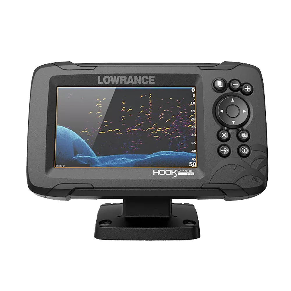 lowance-hook-reveal-5-chartplotter-fishfinder-w-tripleshot-tm-transducer-amp-us- Lowance HOOK Reveal 5 Chartplotter/Fishfinder w/TripleShot TM Transducer & US Inland Charts