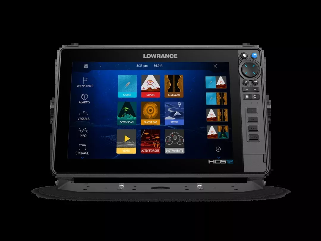Lowrance HDS PRO 12 with C-MAP DISCOVER + Active Imaging HD