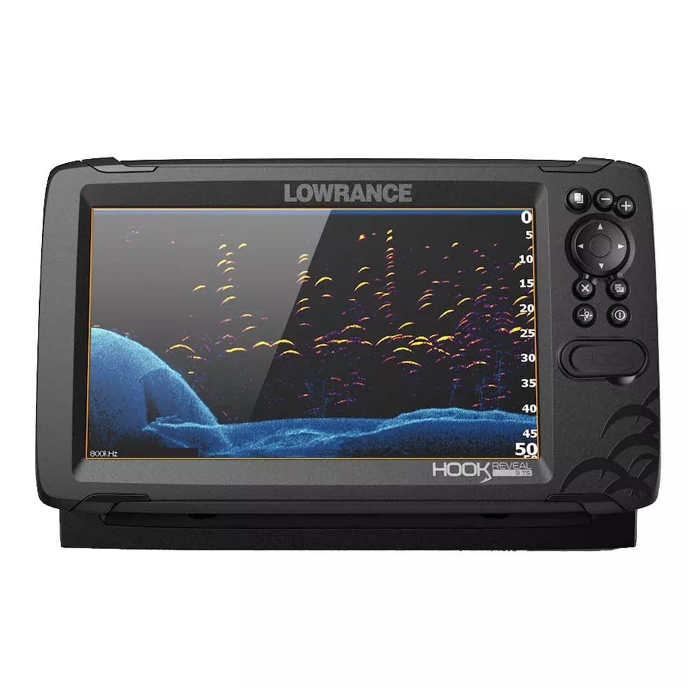 lowrance-hook-reveal-9-chartplotter-fishfinder-w-tripleshot-transom-mount-transd Lowrance HOOK Reveal 9 Chartplotter/Fishfinder w/TripleShot Transom Mount Transducer & US Inland Charts