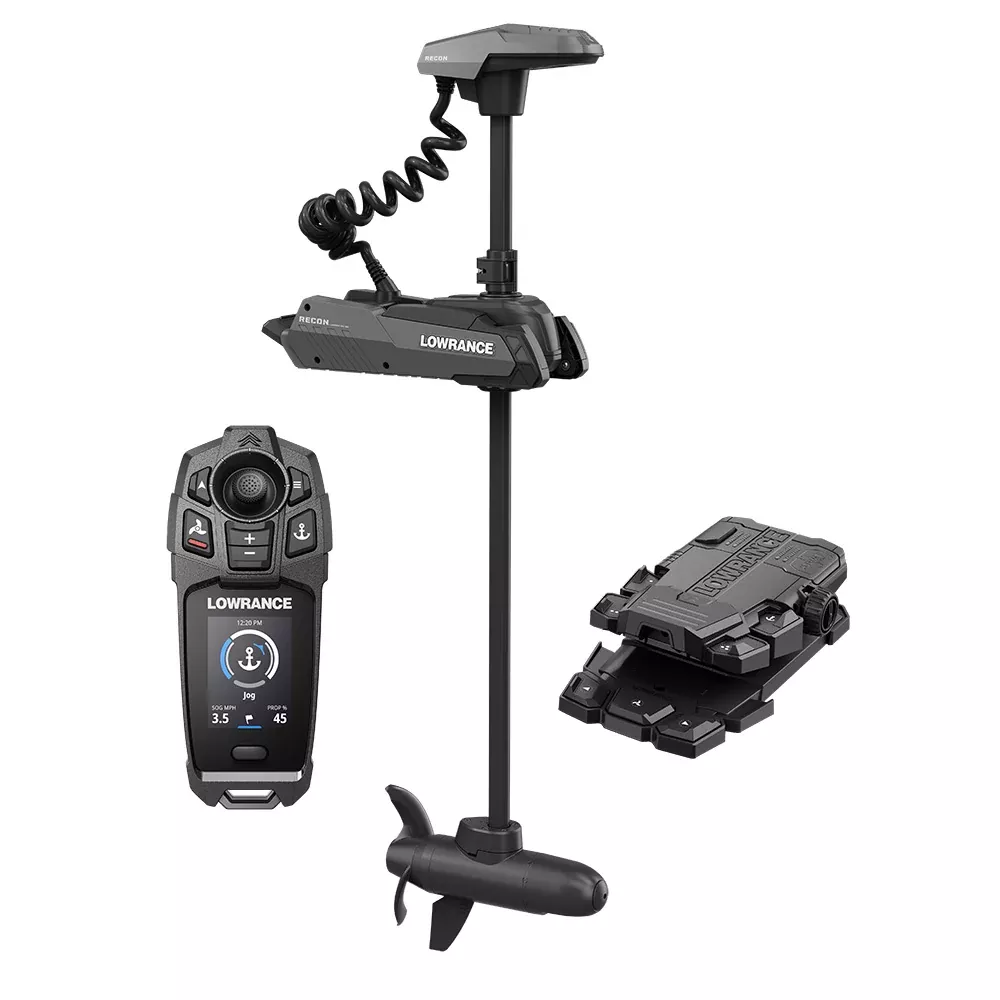 lowrance-recon-fw-48-trolling-motor-freesteer-foot-pedal Lowrance Recon FW 48" Trolling Motor + FreeSteer + Foot Pedal