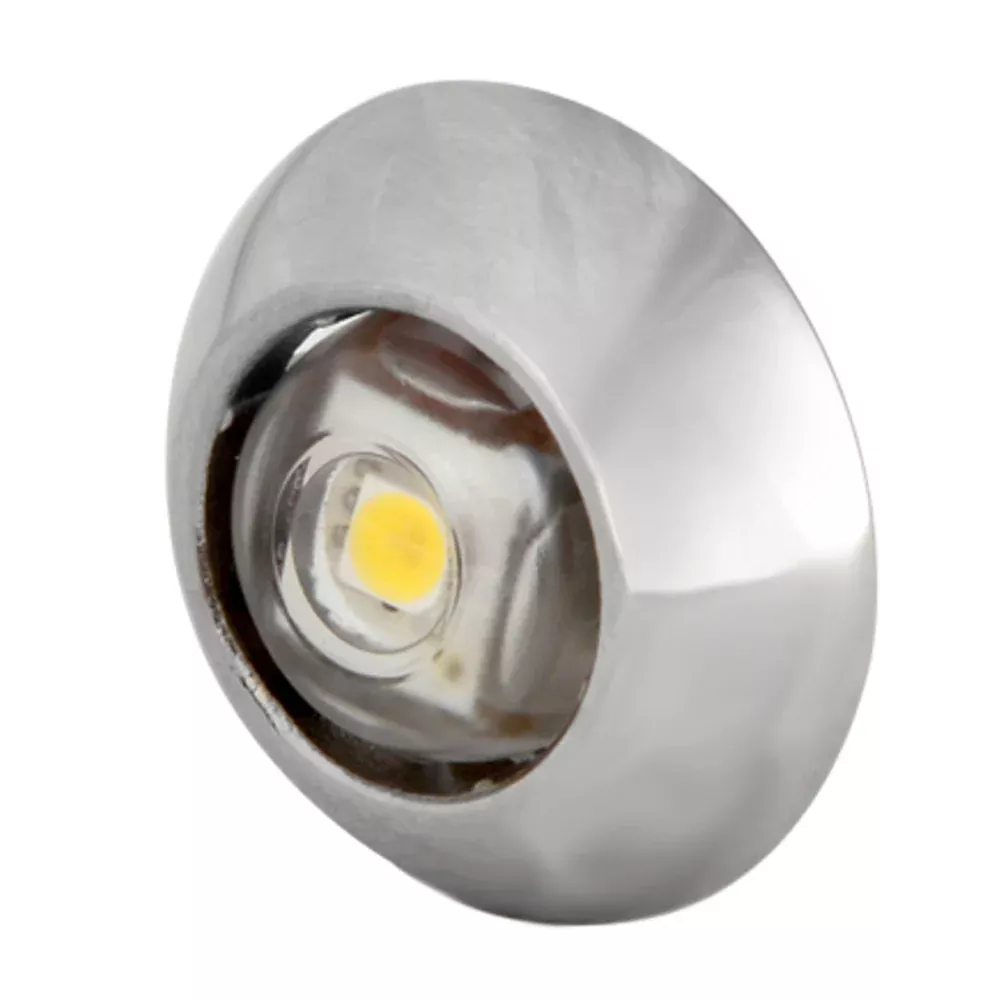 lumitec-exuma-courtesy-light-polished-stainless-housing-blue-light Lumitec Exuma Courtesy Light - Polished Stainless Housing - Blue Light