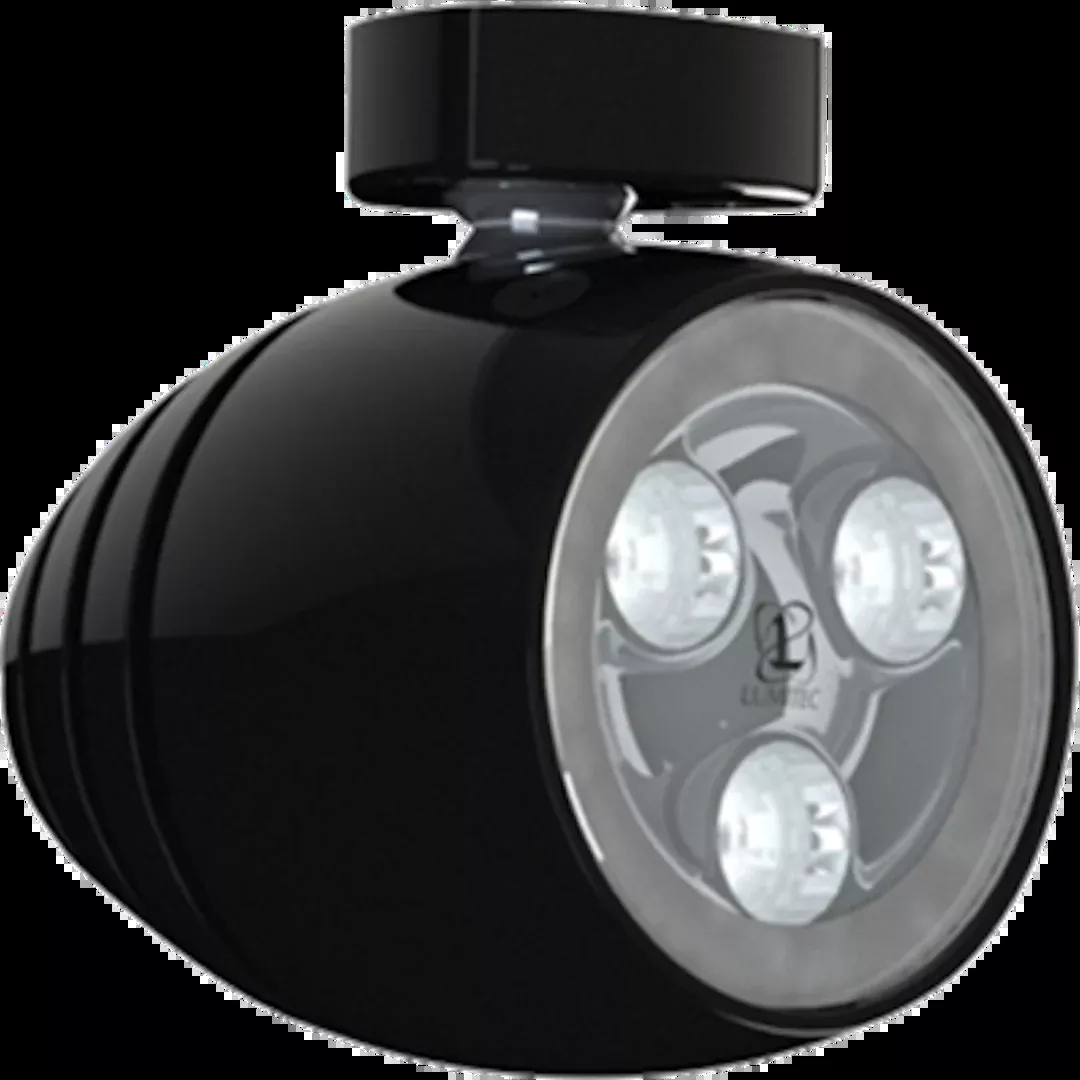 lumitec-octane-led-tower-spreader-light-black-housing-white-non-dimming Lumitec Octane - LED Tower/Spreader Light - Black Housing - White Non-Dimming