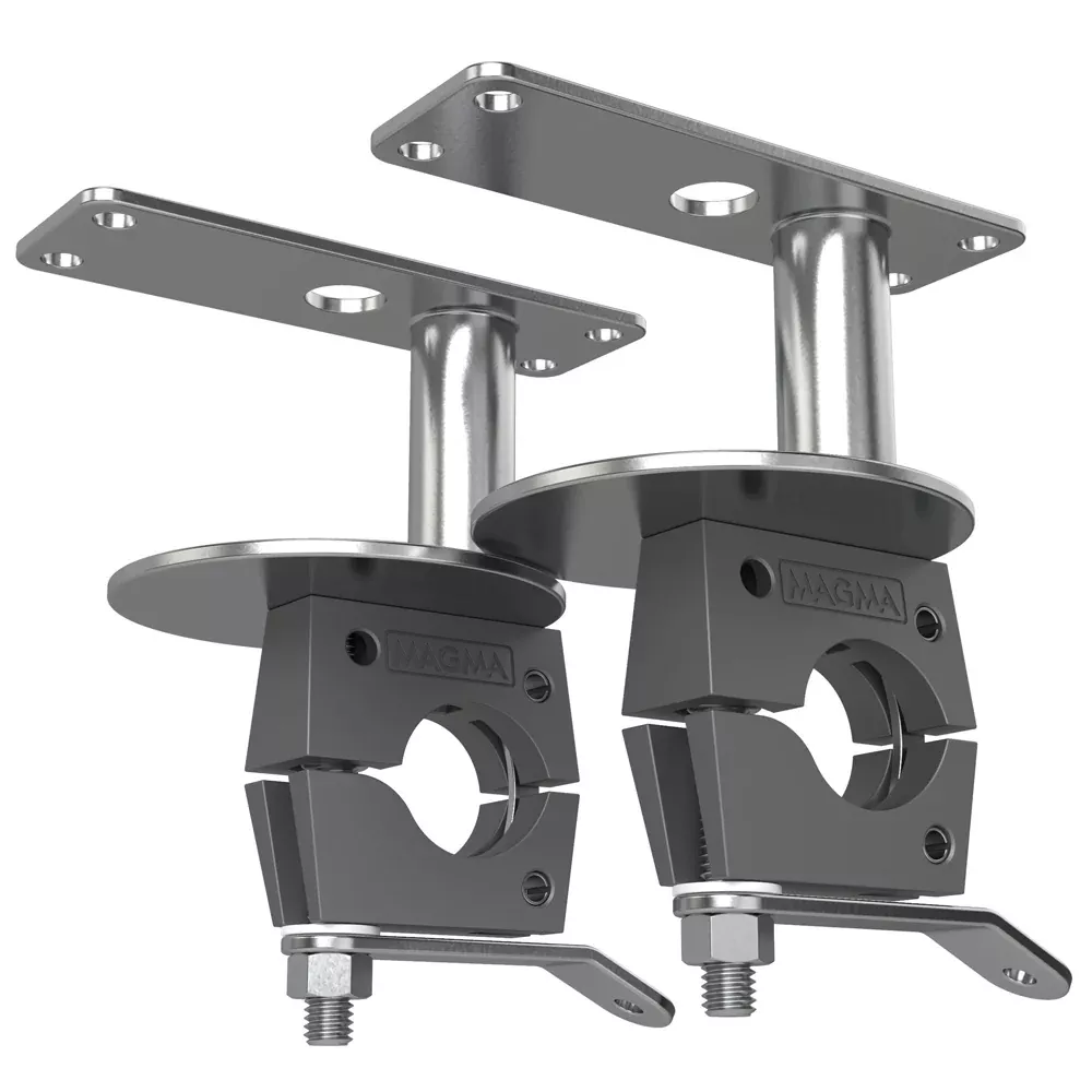 magma-crossover-dual-horizontal-round-rail-mount-standard-rails Magma Crossover Dual Horizontal Round Rail Mount - Standard Rails