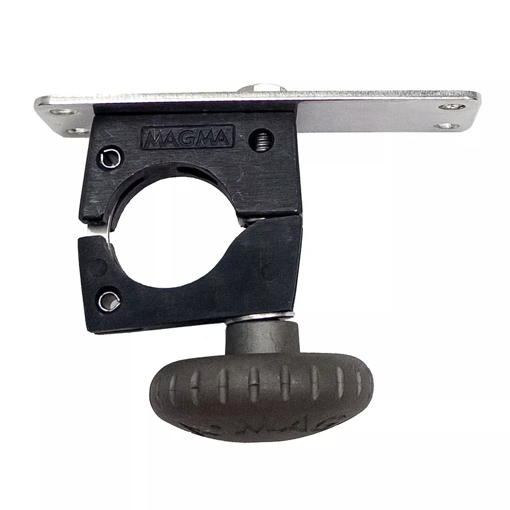 magma-horizontal-round-rail-mount-w-knob-1-1-2-quot Magma Horizontal Round Rail Mount w/Knob - 1-1/2"