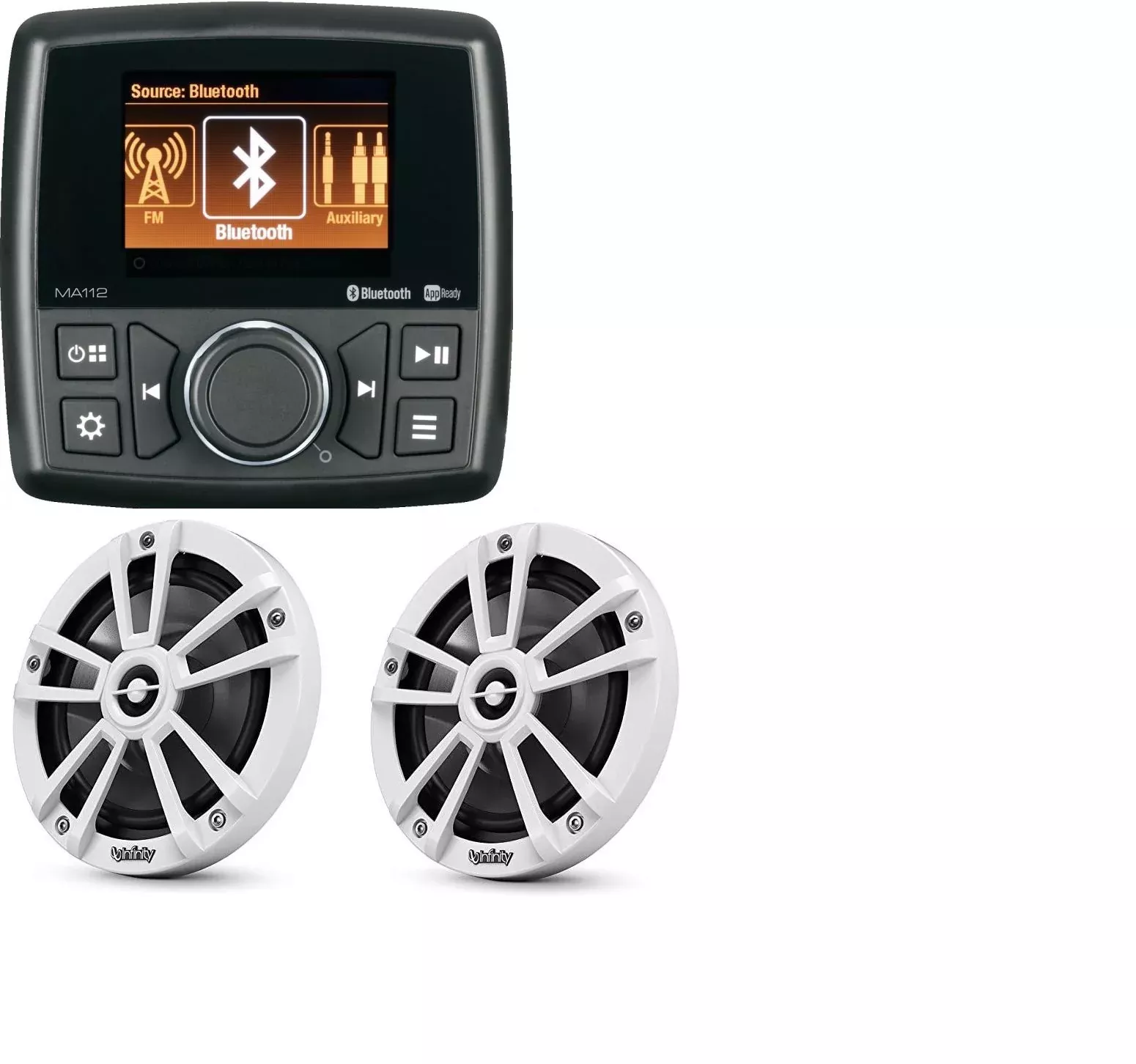 marine-audio-ma112-stereo-with-pair-inf622mwbpr Marine Audio MA112 Stereo With Pair INF622MWBPR