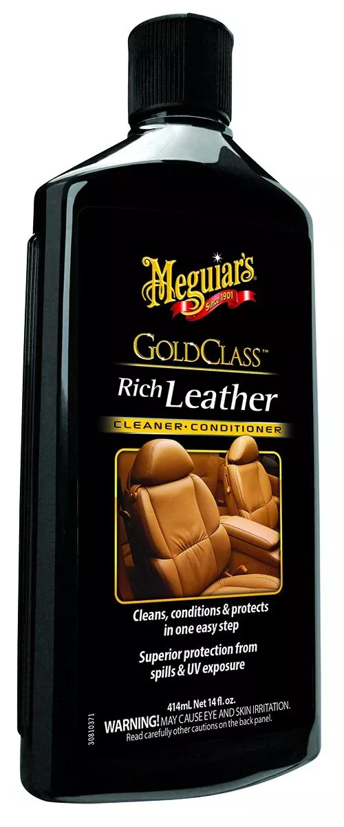 Meguiar's Gold Class Rich Leather Cleaner & Conditioner - 14oz