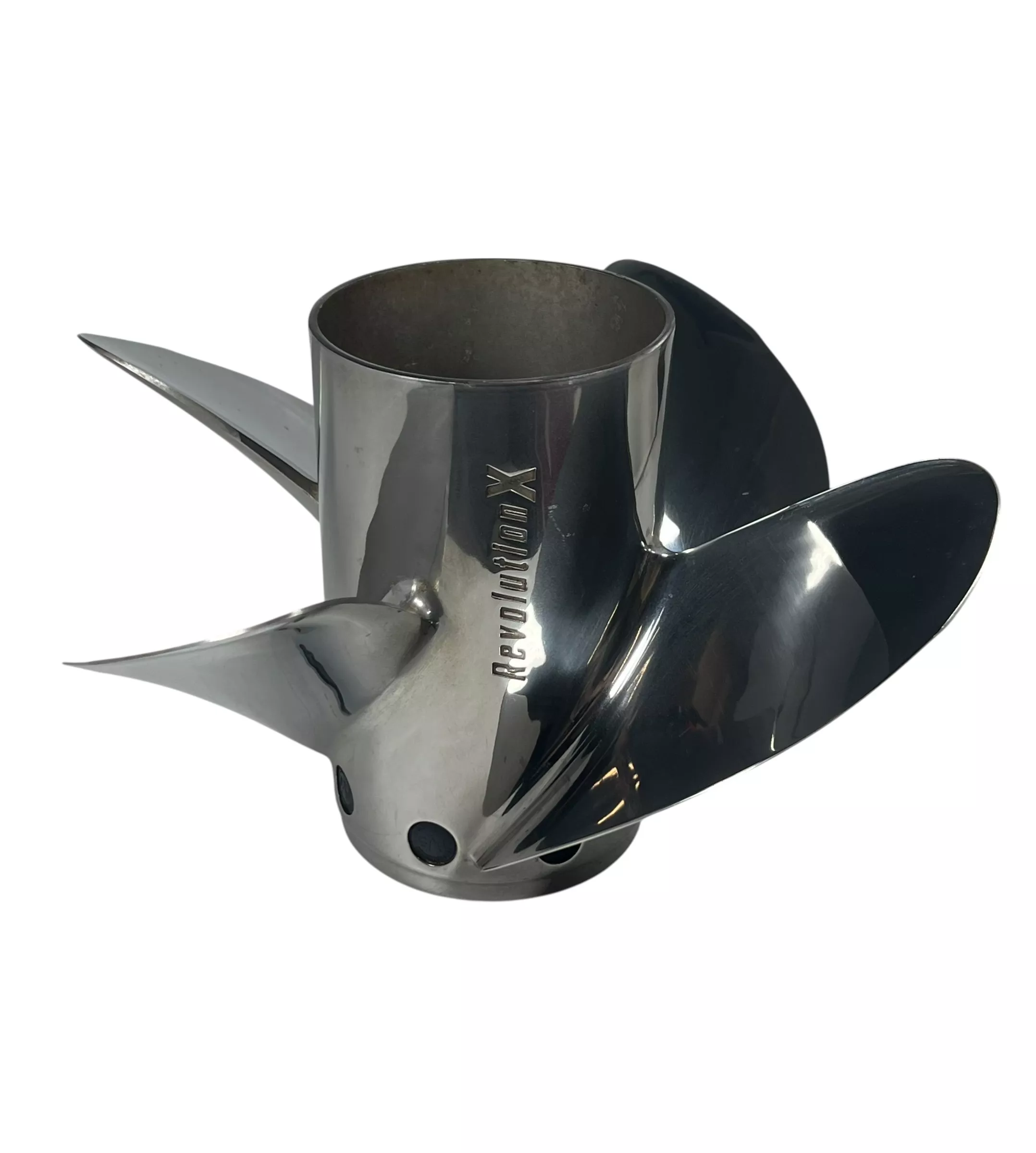Mercury Revolution X, 4 x 16 x 23 RH, Stainless Steel Propeller, OEM