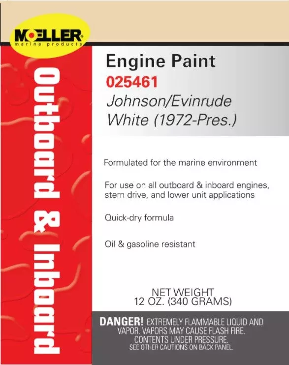 Moeller Marine Products 025461 Engine Paint