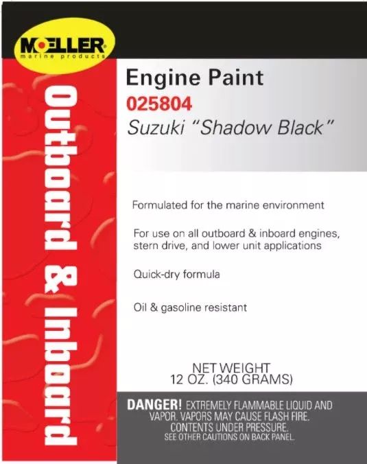 Moeller Marine Products 025804 Engine Paint
