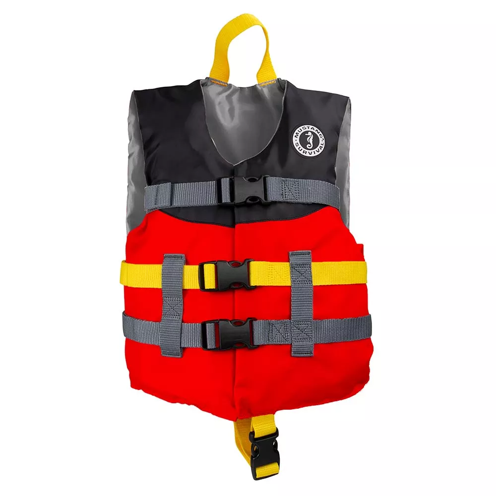 mustang-child-livery-foam-vest-red-black Mustang Child Livery Foam Vest - Red/Black
