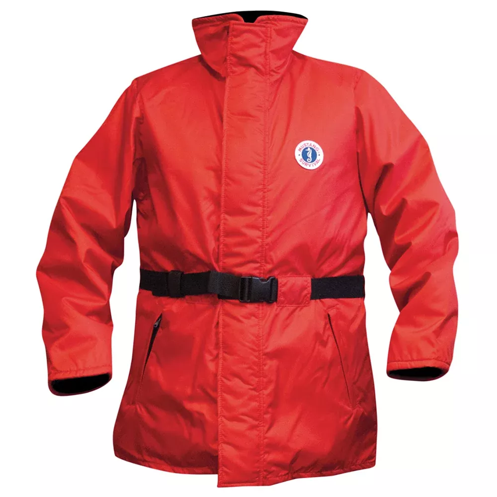 mustang-classic-flotation-coat-medium-red Mustang Classic Flotation Coat - Medium - Red