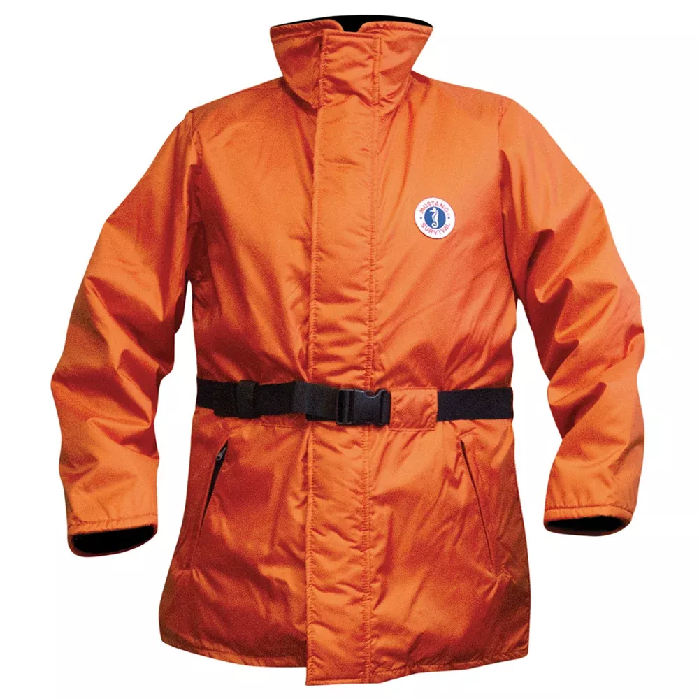 mustang-classic-flotation-coat-orange-medium Mustang Classic Flotation Coat - Orange - Medium