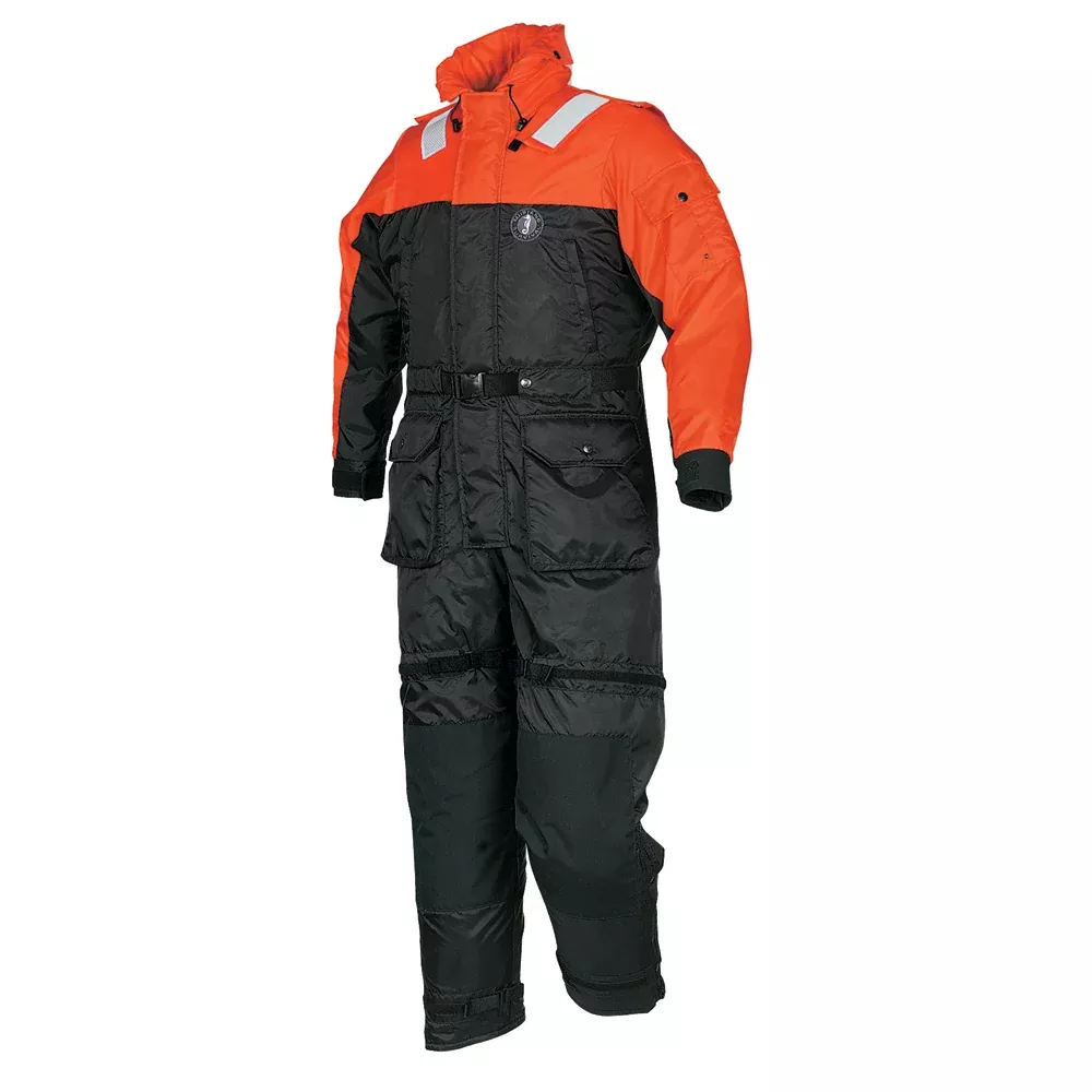 mustang-deluxe-anti-exposure-coverall-amp-work-suit-orange-black-xs Mustang Deluxe Anti-Exposure Coverall & Work Suit - Orange/Black - XS