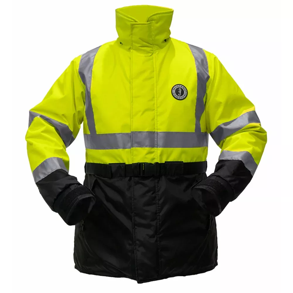 mustang-high-visibility-flotation-coat-fluorescent-yellow-green-medium Mustang High Visibility Flotation Coat - Fluorescent Yellow/Green - Medium