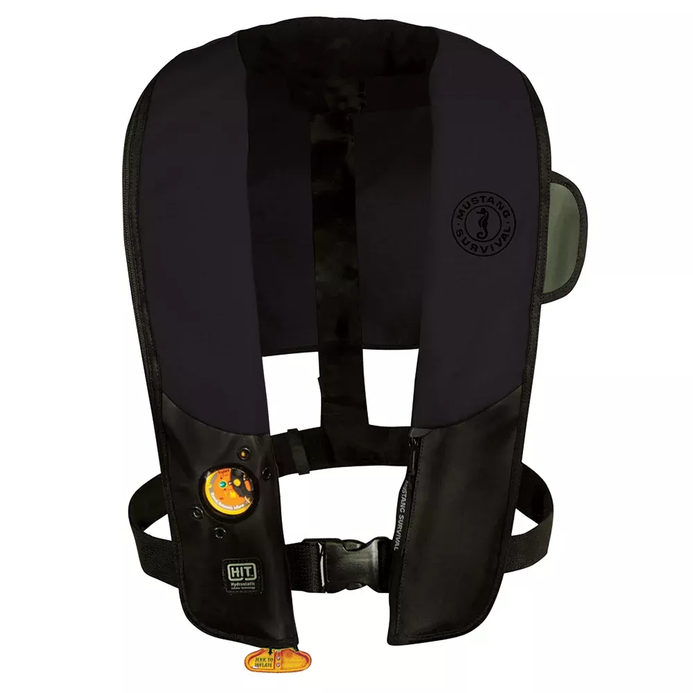 Mustang HIT Inflatable PFD f/Law Enforcement - Black
